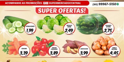 Ofertas do Supermercado Central de Rolim de Moura