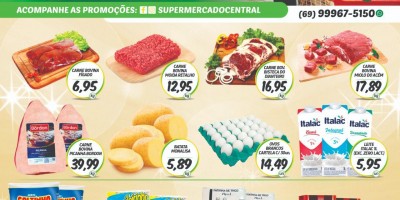 Promoção Supermercado Central, em Rolim de Moura 