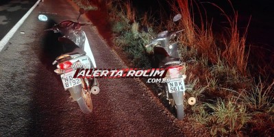 Polícia Militar recuperou duas motos com restrição de furto e apreendeu dois menores, em São Domingos do Guaporé 