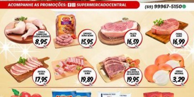 Promoção Supermercado Central, em Rolim de Moura 