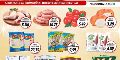 Promoção Supermercado Central, em Rolim de Moura 