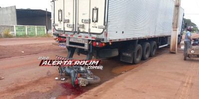 Grave acidente de trânsito foi registrado nesta manhã, em Rolim de Moura