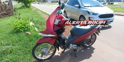 Acidente de trânsito foi registrado pela PM e bombeiros nesta tarde, em Rolim de Moura