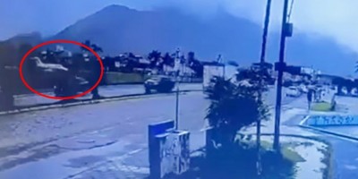 Aeronave de pequeno porte caiu em Ubatuba (SP) - Vídeo