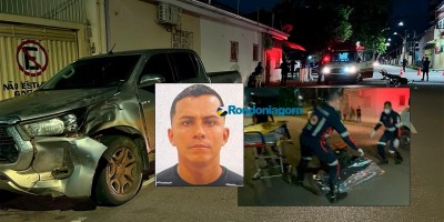 Motoboy morreu após ser atingido por caminhonete, em RO