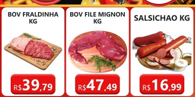 Oferta de domingo do Atacarejo Bom Preço de Rolim de Moura