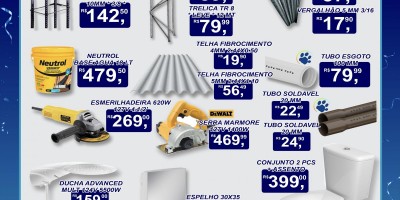 Promoção de aniversário Rolão Materiais para Construção
