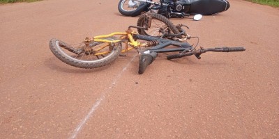 URGENTE – Criança morreu após ser atropelada por moto na Rua U, em Rolim de Moura 