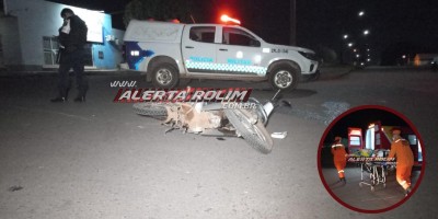 PM prendeu motorista com sinais de embriaguez após colisão que deixou motociclista com fratura na perna no Beira Rio, em Rolim de Moura