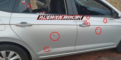 Viatura do BPFRon foi atingida por mais de dez disparos em Migrantinópolis