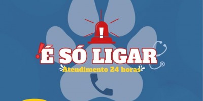 Emergência Veterinária? É SÓ LIGAR! ou chame via  WhatsApp
