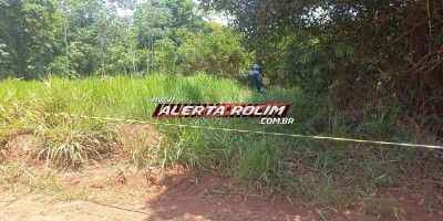 URGENTE - Corpo é encontrado na Linha 180, em Rolim de Moura