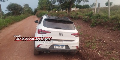 Veículo furtado em Ouro Preto foi recuperado pela PM, em Rolim de Moura