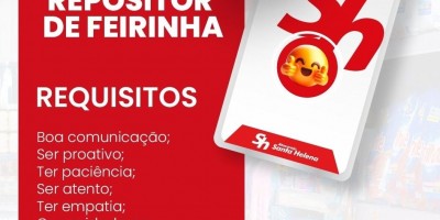 Atacarejo Santa Helena de Rolim de Moura está contratando