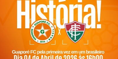 🔥 É DIA DE FAZER HISTÓRIA! Neste sábado, Guaporé FC entra em campo pela primeira vez no Brasileirão Série D