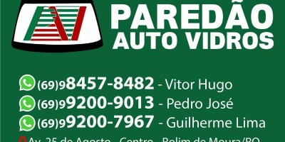 ⏱️ Seu tempo vale muito. No Paredão Auto Vidros, você resolve tudo em um só lugar — sem perder tempo rodando a cidade.
