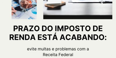 O Prazo do Imposto de Renda está acabando; conte com a Fritz assessoria contábil de Rolim de Moura