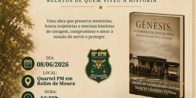 De grupamento a batalhão: policiais contam em livro a história da PM em Rolim de Moura