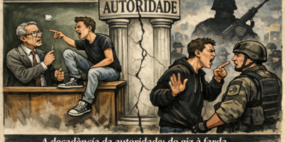 A decadência da autoridade: Onde o giz e a farda se encontram