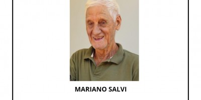 Nota de pesar pelo falecimento de Mariano Salvi