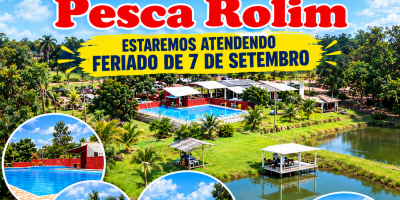 🎣🌿 FERIADO É DIA DE CURTIR NO PESQUE E PAGUE PESCA ROLIM! 🌿🎣