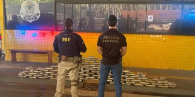 PRF, PF e forças parceiras apreendem grande quantidade de munições de fuzil e mais de 100 kg “supermaconha” em Vilhena