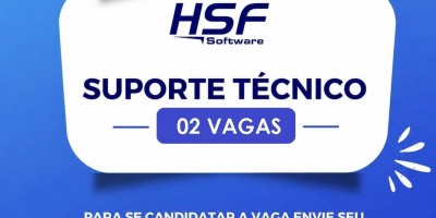 💼 HSF Software está contratando!
