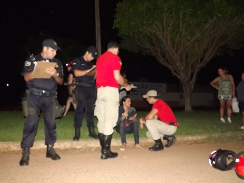 Rolim de Moura –  Condutor de carro bate em motociclista e foge do local sem prestar socorro Rolim de Moura –  Condutor de carro bate em motociclista e foge do local sem prestar socorro