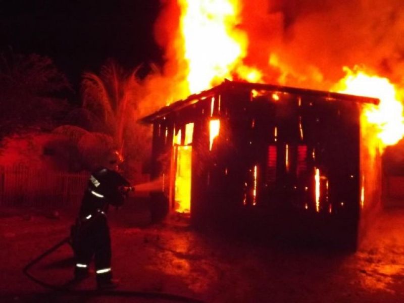 Rolim de Moura –  Mais um incêndio em residência registrado na cidade Rolim de Moura –  Mais um incêndio em residência registrado na cidade