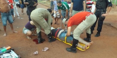 Rolim De Moura –  Grave acidente de trânsito no bairro Cidade Alta