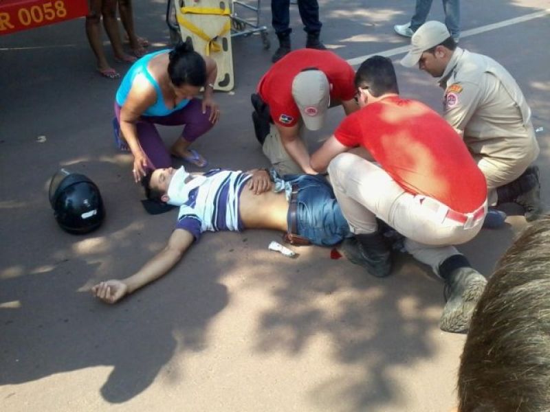 Rolim de Moura –  Mais um acidente de trânsito registrado na Avenida Aracajú Rolim de Moura –  Mais um acidente de trânsito registrado na Avenida Aracajú