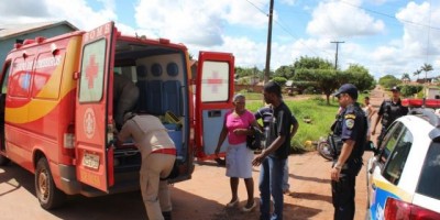 Rolim de Moura –  Acidente de trânsito na Rua Guaporé deixa duas pessoas feridas