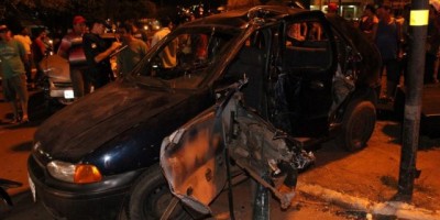 Rolim de Moura -  Grave acidente de trânsito no centro da cidade Rolim de Moura -  Grave acidente de trânsito no centro da cidade