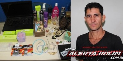 Rolim de Moura – Ladrão furta residência, mas é seguido por um PM de folga e acaba sendo preso Rolim de Moura – Ladrão furta residência, mas é seguido por um PM de folga e acaba sendo preso