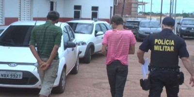 Rolim de Moura –  Usuários de droga arrombam e furtam residência, mas logo em seguida são presos pela Polícia Militar