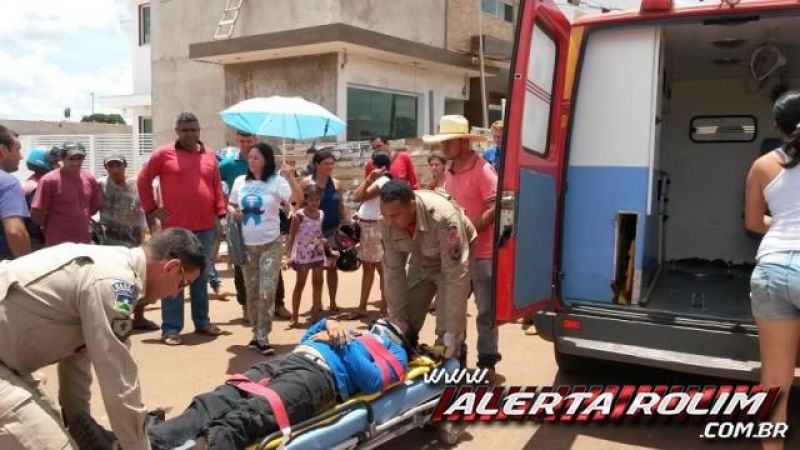 Rolim de Moura – Motorista avança preferencial e causa acidente com motociclista Rolim de Moura – Motorista avança preferencial e causa acidente com motociclista
