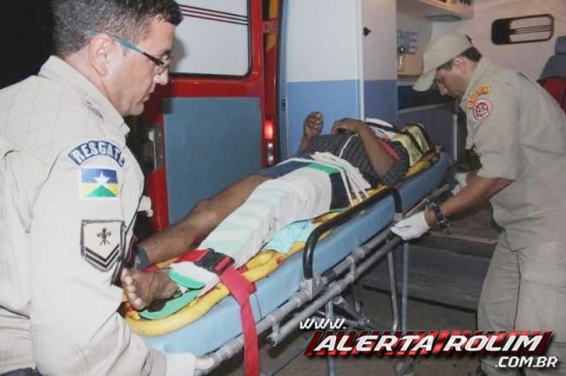 Nova Estrela – Pedestre tem perna dilacerada após ser atropelado por Caminhão boiadeiro Nova Estrela – Pedestre tem perna dilacerada após ser atropelado por Caminhão boiadeiro
