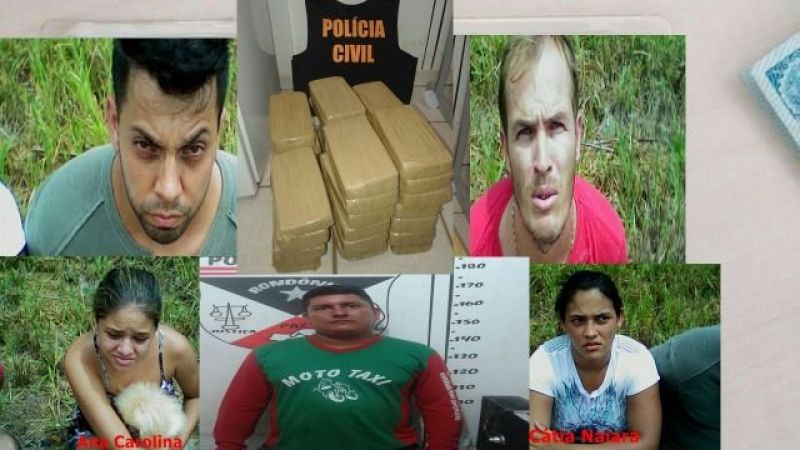 Costa Marques - Operação da Polícia Civil realiza apreensão de 44 Quilos de drogas na BR-429; 04 pessoas foram presas - ATUALIZADA Costa Marques - Operação da Polícia Civil realiza apreensão de 44 Quilos de drogas na BR-429; 04 pessoas foram presas - ATUALIZADA