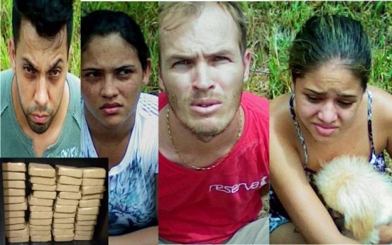 Costa Marques - Polícia prende suspeitos e apreende 42 kg de cocaína Costa Marques - Polícia prende suspeitos e apreende 42 kg de cocaína