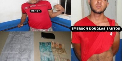 Rolim de Moura - Dois bandidos são presos pela PM, após praticarem roubo à pessoa  Rolim de Moura - Dois bandidos são presos pela PM, após praticarem roubo à pessoa
