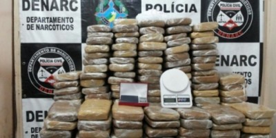 Porto Velho - DENARC APREENDE QUASE 200 QUILOS DE MACONHA Porto Velho - DENARC APREENDE QUASE 200 QUILOS DE MACONHA