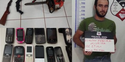 Rolim de Moura – Mãe e filho são detidos pela polícia com duas armas de fogo, drogas, vários aparelhos celulares e câmeras digitais possivelmente oriundo de furtos e roubos Rolim de Moura – Mãe e filho são detidos pela polícia com duas armas de fogo, drogas, vários aparelhos celulares e câmeras digitais possivelmente oriundo de furtos e roubos