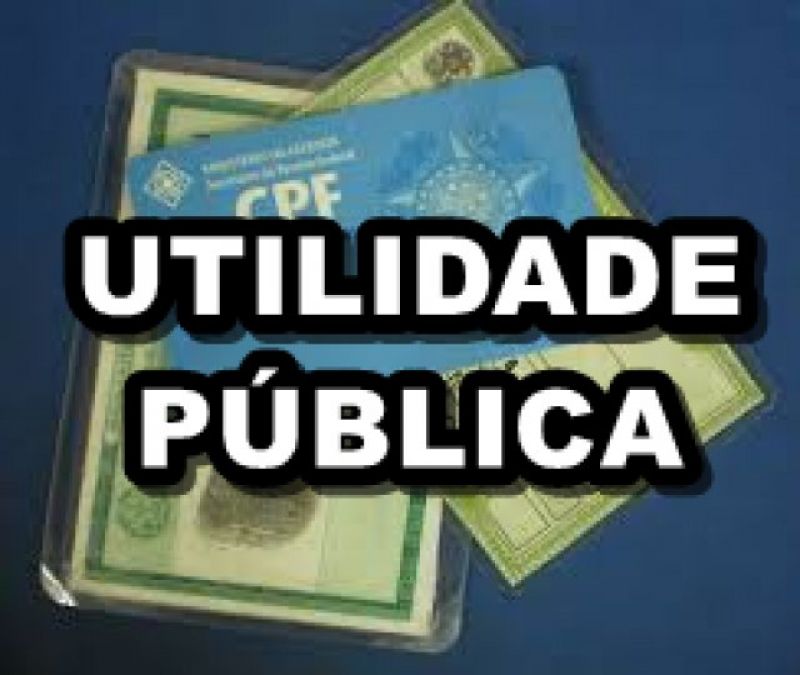 Utilidade Pública - Carteira com documentos em nome de Geferson Martins é encontrada Utilidade Pública - Carteira com documentos em nome de Geferson Martins é encontrada