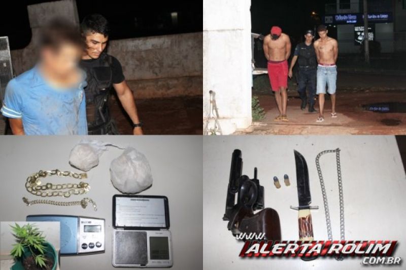 Rolim de Moura –08 pessoas são detidas por suspeita em crimes de tentativa de roubo e tráfico durante trabalho em conjunto entre PC e PM Rolim de Moura –08 pessoas são detidas por suspeita em crimes de tentativa de roubo e tráfico durante trabalho em conjunto entre PC e PM