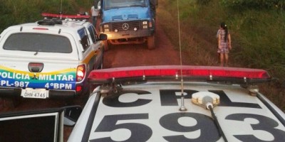 Nova Brasilândia – Caminhão furtado em Presidente Médici é recuperado pela Polícia Militar