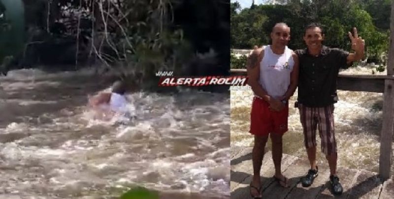 Candeias do Jamari - Bombeiros salvam homem que estava ilhado em cachoeira do Rio Preto - Vídeos