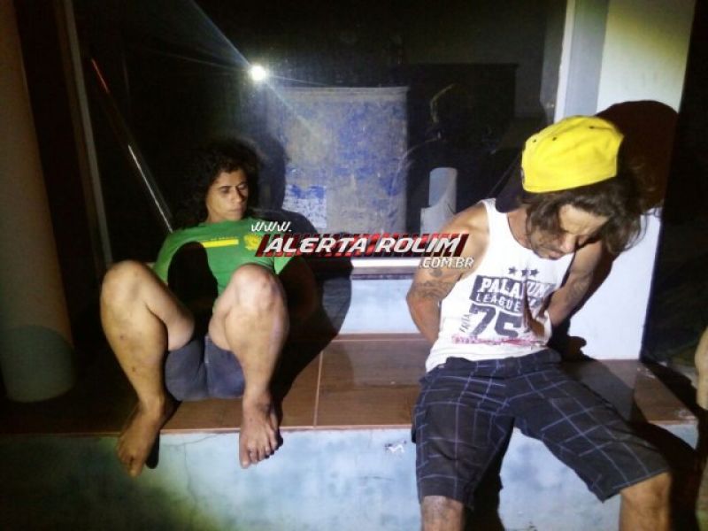 Rolim de Moura  -  NO FLAGRA -  Guarnição da PM age rápido e prende casal furtando residência no Centro da cidade  Rolim de Moura  -  NO FLAGRA -  Guarnição da PM age rápido e prende casal furtando residência no Centro da cidade