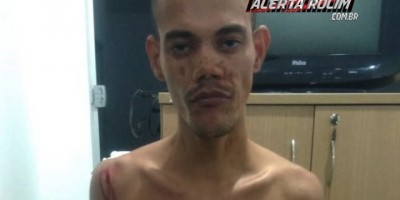 Rolim de Moura – Foragido da prisão é atacado a golpes de facão e acaba preso pela PM  Rolim de Moura – Foragido da prisão é atacado a golpes de facão e acaba preso pela PM