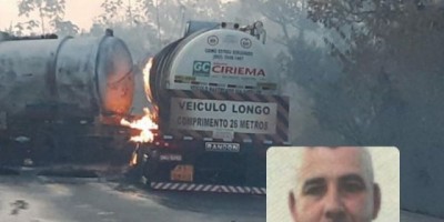 ATUALIZADA: Identificado condutor da carreta de combustível que se envolveu no acidente entre Cacoal e Presidente Médici ATUALIZADA: Identificado condutor da carreta de combustível que se envolveu no acidente entre Cacoal e Presidente Médici