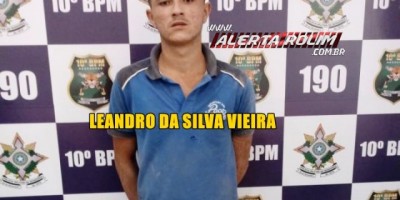 Rolim de Moura – Acusado de roubo com mais de 14 anos de prisão a serem cumpridos é preso pela Polícia Militar do 10º BPM Rolim de Moura – Acusado de roubo com mais de 14 anos de prisão a serem cumpridos é preso pela Polícia Militar do 10º BPM